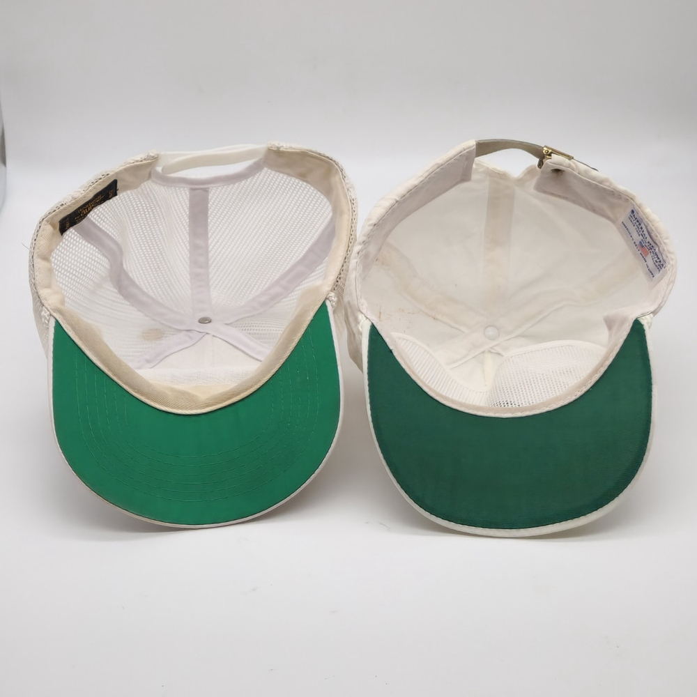 Bundle Of 2 Golf Hats Oglebay Lucaya Bahama Vintage - Picture 9 of 9